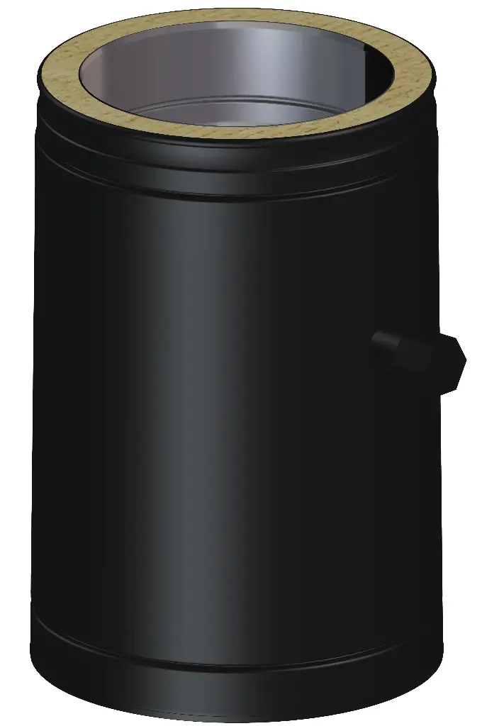 Matt Black Twin Wall 300mm Test Unit