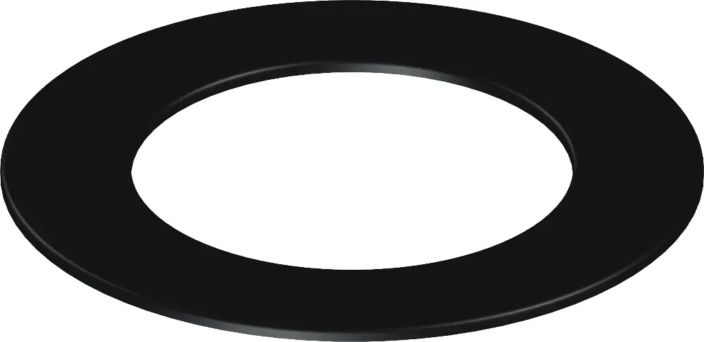 Matt Black Vitreous Light Bracket with Screw