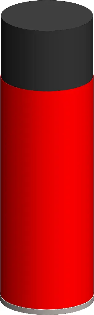 Spray Paint - Vitreous Matt Black