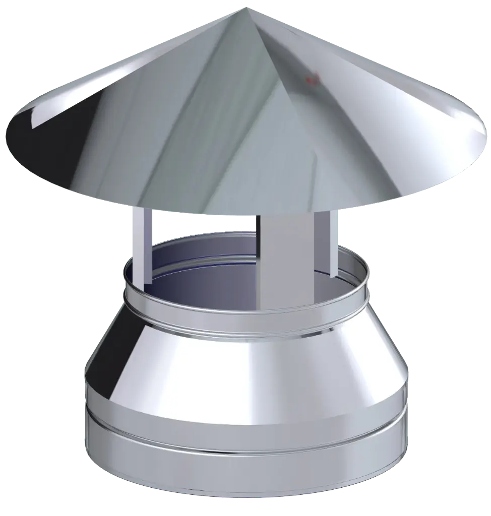 Stainless Steel Twin Wall Rain Cap
