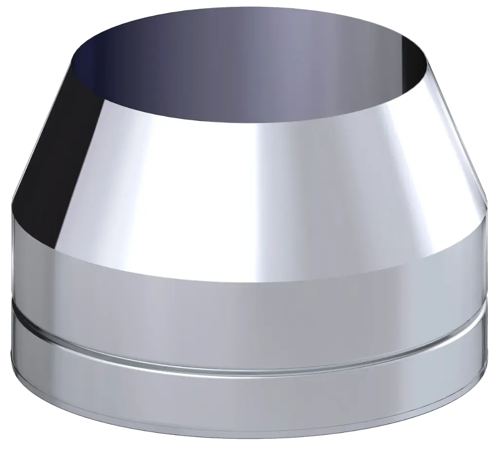 Stainless Steel Twin Wall Open Terminal