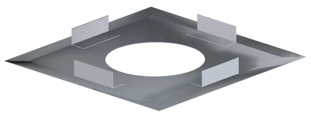 Stainless Steel Twin Wall Solid Firestop