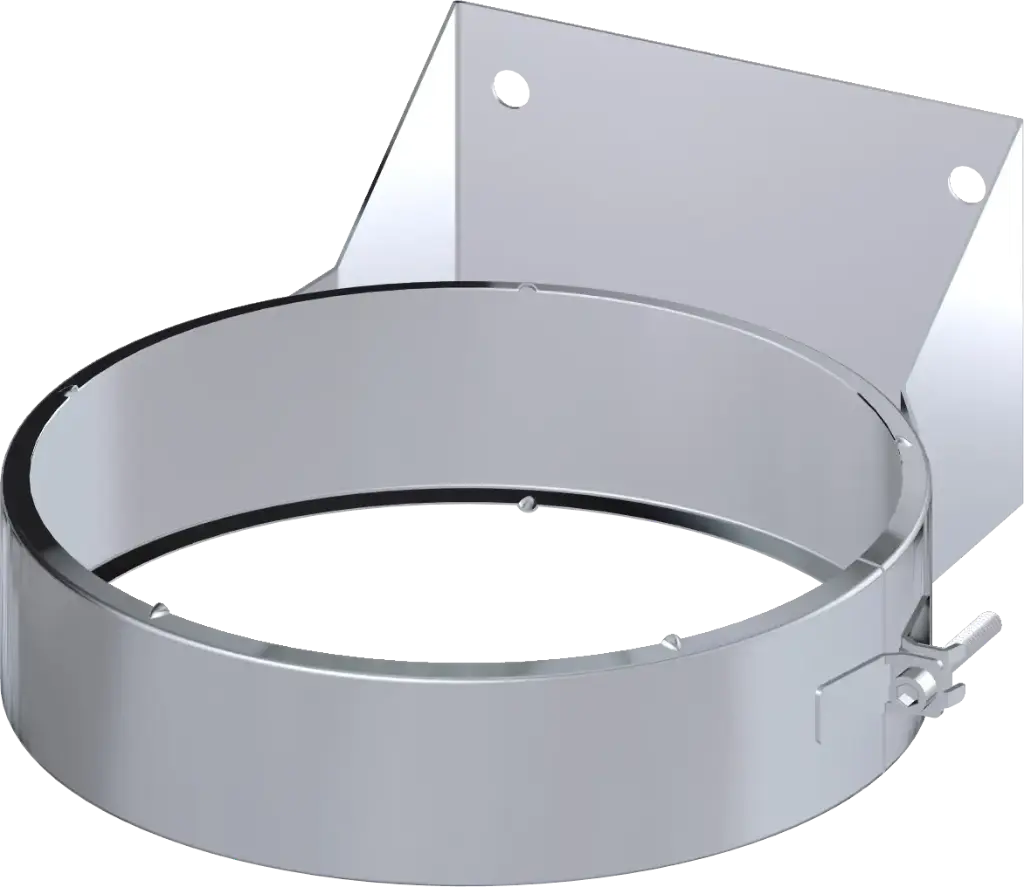 Stainless Steel Twin Wall Wall Support