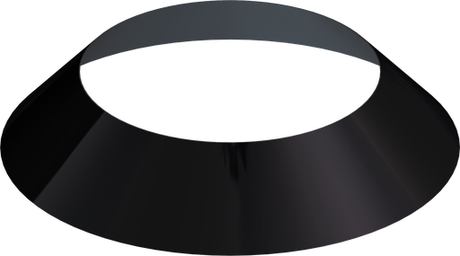 Matt Black Twin Wall Storm Collar