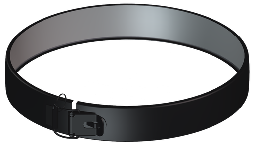 Matt Black Twin Wall Locking Band