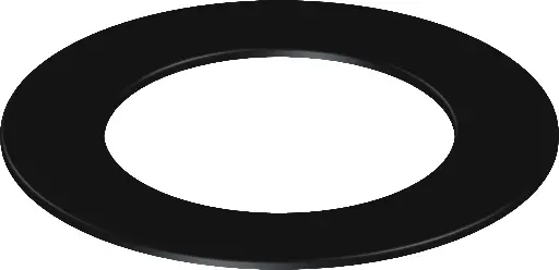 Matt Black Vitreous Light Bracket with Screw