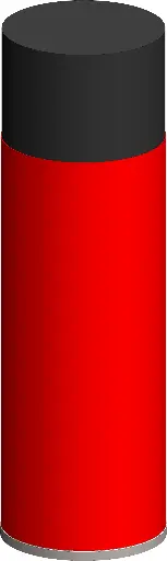 [058899SPRDEN] Spray Paint - Vitreous Matt Black
