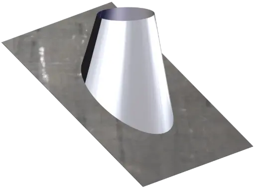Stainless Steel Twin Wall Adjustable Flashing 30/45˚